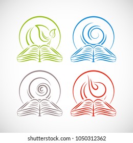 Vector illustration of an abstract explosion. With an empty space for the title and description. Elements of infographics.