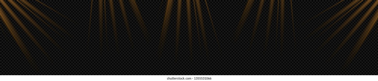 Vector illustration of abstract flare light rays 