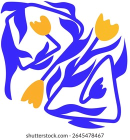 Vector illustration Abstract Floral Design (5)