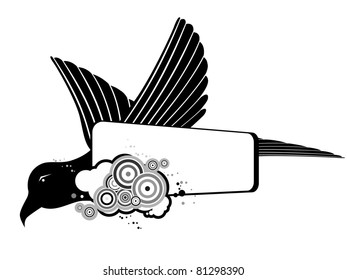 vector illustration of abstract frame