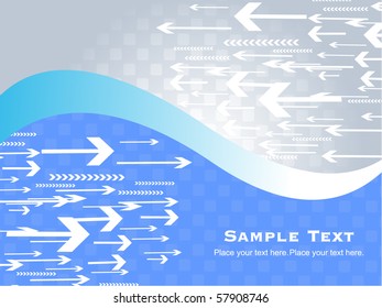 vector illustration of abstract futuristic background
