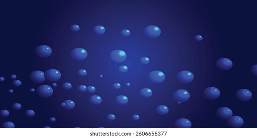 Vector illustration Abstract futuristic hexagons and circuit board, high computer technology, innovation communication concept. Dark blue color background