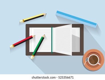 Vector illustration Abstract futuristic on circuit board, high computer technology. blue color background