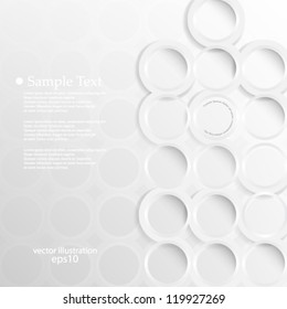 Vector illustration abstract geometric background design - eps10