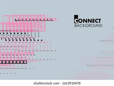 Vector illustration. Abstract geometric background