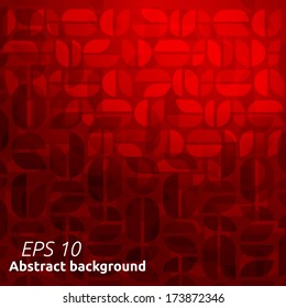 Vector illustration. Abstract geometric background