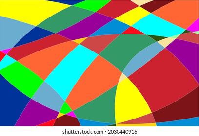 Ilustración vectorial de fondo geométrico abstracto, adecuado para la decoración de paredes, portadas de libros y otras necesidades de negocio.