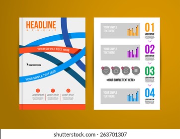 Vector Illustration with Abstract Geometric Background. Business Template for Flyer, Banner, Placard, Poster, Brochure Design. Technology Art