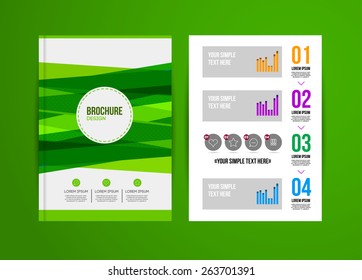 Vector Illustration with Abstract Geometric Background. Business Template for Flyer, Banner, Placard, Poster, Brochure Design. Technology Art