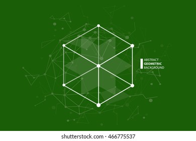 Vector illustration abstract geometric background