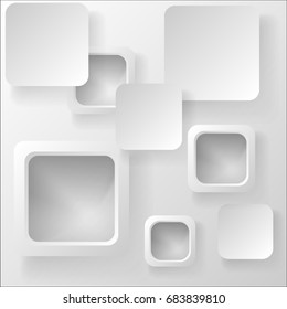 Vector illustration of an abstract geometric background consisting of intersecting shapes, infographics