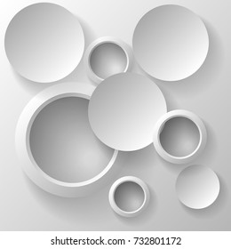 Vector illustration of an abstract geometric background consisting of intersecting shapes, infographics.3D Render