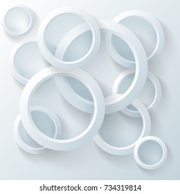 Vector illustration of an abstract geometric background consisting of intersecting shapes, infographics.3D Render