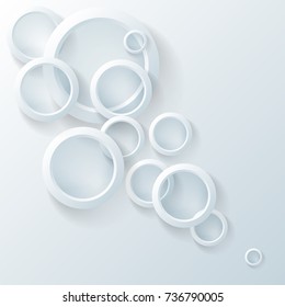 Vector illustration of an abstract geometric background consisting of intersecting shapes, infographics.3D Render