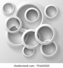 Vector illustration of an abstract geometric background consisting of intersecting shapes, infographics.3D Render