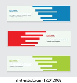 Vector illustration . Vector abstract geometric design banner web template. Modern design. 