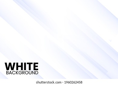 Vektorgrafik des abstrakten, geometrischen, weißen und grauen Hintergrunds. Ideal für Hintergründe für die Titelseite von Magazinen, Banner, Poster.