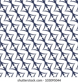 Vector illustration of an abstract geometrical seamless pattern.