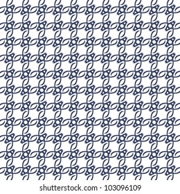 Vector illustration of an abstract geometrical seamless pattern.