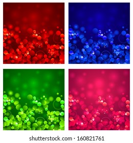 vector illustration of abstract glitter background