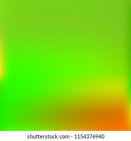 Vector illustration. Abstract gradient mesh background. Multicolor blurry blend. Smooth colors texture. Beautiful natural light. Bright soft colored vector. Holographic illustration. Modern design.