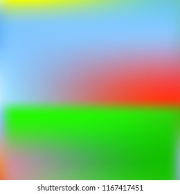 Vector, illustration. Abstract gradient mesh background.Multicolor blurry blend. Smooth colors texture. Beautiful natural light. Bright soft colored vector. Holographic illustration. Modern design.