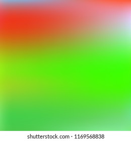 Vector, illustration. Abstract gradient mesh background.Multicolor blurry blend. Smooth colors texture. Beautiful natural light. Bright soft colored vector. Holographic illustration. Modern design.