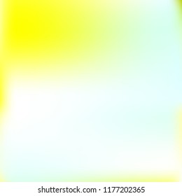 Vector illustration. Abstract gradient mesh background. Multicolor blurry blend. Smooth colors texture. Beautiful natural light. Bright soft colored vector. Holographic illustration. Modern design.