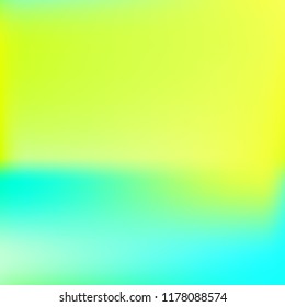 Vector illustration. Abstract gradient mesh background. Multicolor blurry blend. Smooth colors texture. Beautiful natural light. Bright soft colored vector. Holographic illustration. Modern design.