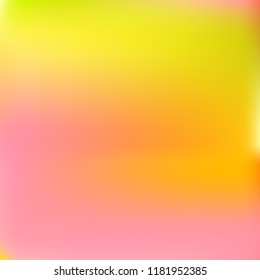 Vector illustration. Abstract gradient mesh background. Multicolor blurry blend. Smooth colors texture. Beautiful natural light. Bright soft colored vector. Holographic illustration. Modern design.