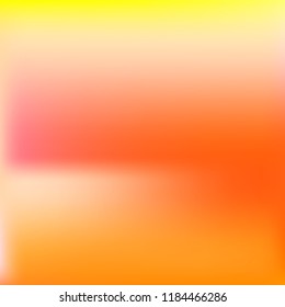 Vector illustration. Abstract gradient mesh background. Multicolor blurry blend. Smooth colors texture. Beautiful natural light. Bright soft colored vector. Holographic illustration. Modern design.