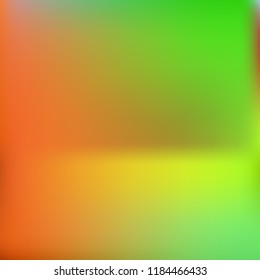 Vector, illustration. Abstract gradient mesh background.Multicolor blurry blend. Smooth colors texture. Beautiful natural light. Bright soft colored vector. Holographic illustration. Modern design.