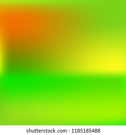 Vector illustration. Abstract gradient mesh background. Multicolor blurry blend. Smooth colors texture. Beautiful natural light. Bright soft colored vector. Holographic illustration. Modern design.