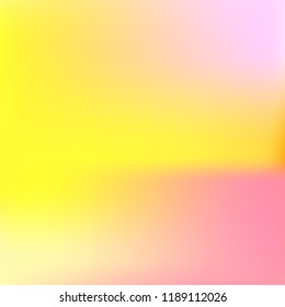 Vector illustration. Abstract gradient mesh background. Multicolor blurry blend. Smooth colors texture. Beautiful natural light. Bright soft colored vector. Holographic illustration. Modern design.