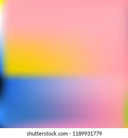 Vector, illustration. Abstract gradient mesh background.Multicolor blurry blend. Smooth colors texture. Beautiful natural light. Bright soft colored vector. Holographic illustration. Modern design.