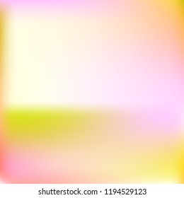 Vector illustration. Abstract gradient mesh background. Multicolor blurry blend. Smooth colors texture. Beautiful natural light. Bright soft colored vector. Holographic illustration. Modern design.