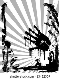 ilustración vectorial de un fondo abstracto de fondo