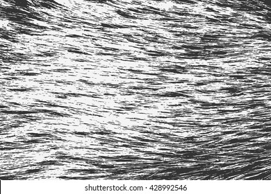 Vector Illustration Of Abstract Grunge Fur Texture As A Background For Your Design