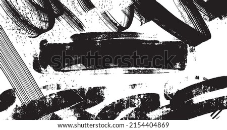 vector illustration of abstract grunge halftone black and white distressed background