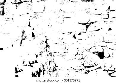 Vector illustration of abstract grunge texture in black and white colors