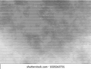 Vector illustration, abstract halftone backdrop in white and black tones in pop art style, monochrome background for business card, website, interior design, labels and stickers
