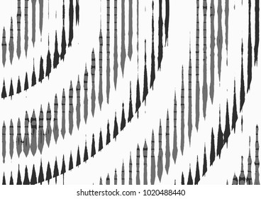 Vector illustration, abstract halftone backdrop in white and black tones in pop art style, monochrome background for business card, website, interior design, labels and stickers