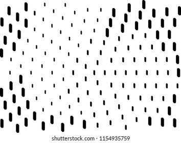 Vector illustration, abstract halftone backdrop in white and black tones in pop art style, geometric monochrome background