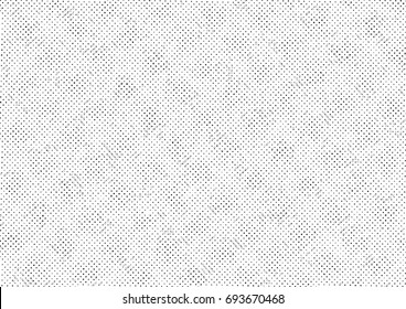 Vector Illustration, Abstract Halftone Backdrop In White And Black Tones In Newsprint Style, Monochrome Background For Business Card, Poster, Advertising