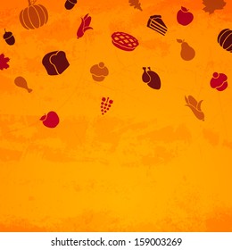 Vector Illustration of an Abstract Halloween Background