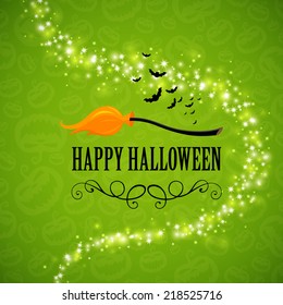 Vector Illustration of an Abstract Halloween Design