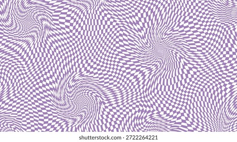 Vector illustration of abstract hypnotic swirl pattern background with distortion effect