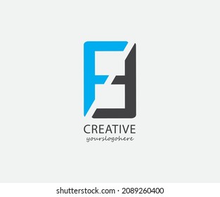 Vector illustration of abstract icon based on the letter F. Letter F logo icon design template elements. F F Letter Logo Template Illustration Design.