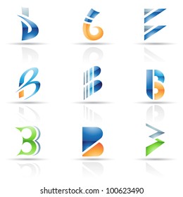 Vector Illustration Abstract Icons Based On Stock Vector (Royalty Free ...