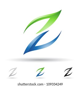 Vector Illustration Of Abstract Icons Based On The Letter Z
